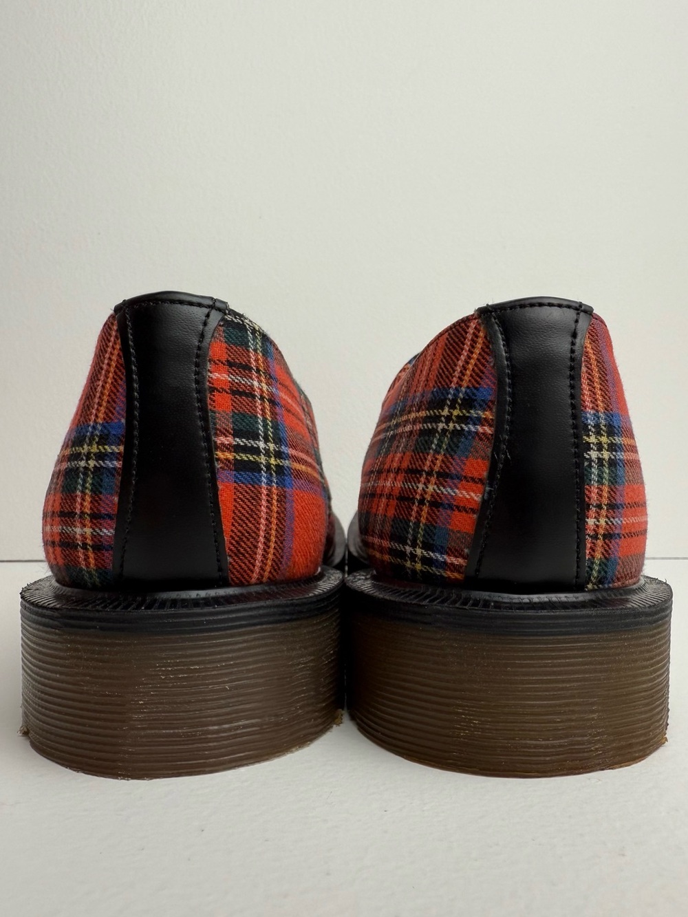 Dr. Martens NaNa Plaid Vintage Canvas Gibson Made in England Oxfords UK 5 - Picture 11 of 16